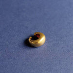 Vintage Japanese - Style 925 Silver Chunky C - Shaped Ear Cuff - floysun