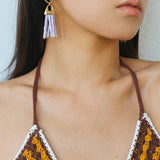 Vintage Swing Geometric Tassel Earrings - floysun