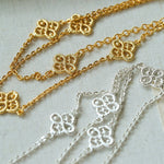 Whisper of Lace loom Long Necklace - floysun