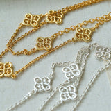 Whisper of Lace loom Long Necklace - floysun