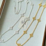 Whisper of Lace loom Long Necklace - floysun