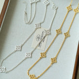 Whisper of Lace loom Long Necklace - floysun