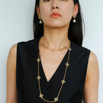 Whisper of Lace loom Long Necklace - floysun