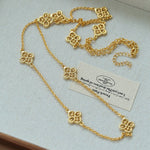 Whisper of Lace loom Long Necklace - floysun