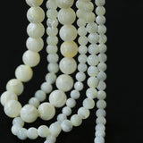 White Mother of Pearls Bead Necklace - floysun