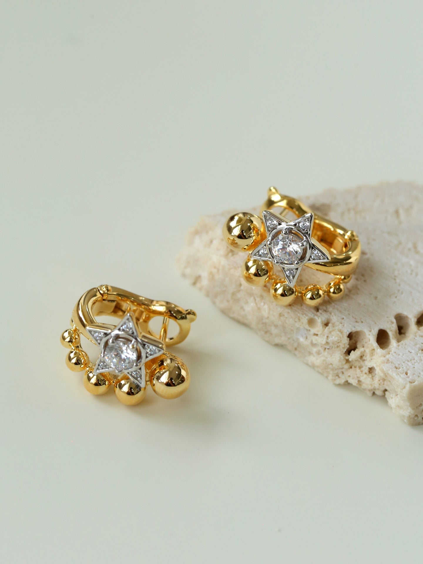 Wishing Star Stud Earrings - floysun