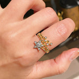Wishing Star Trail Ring - floysun