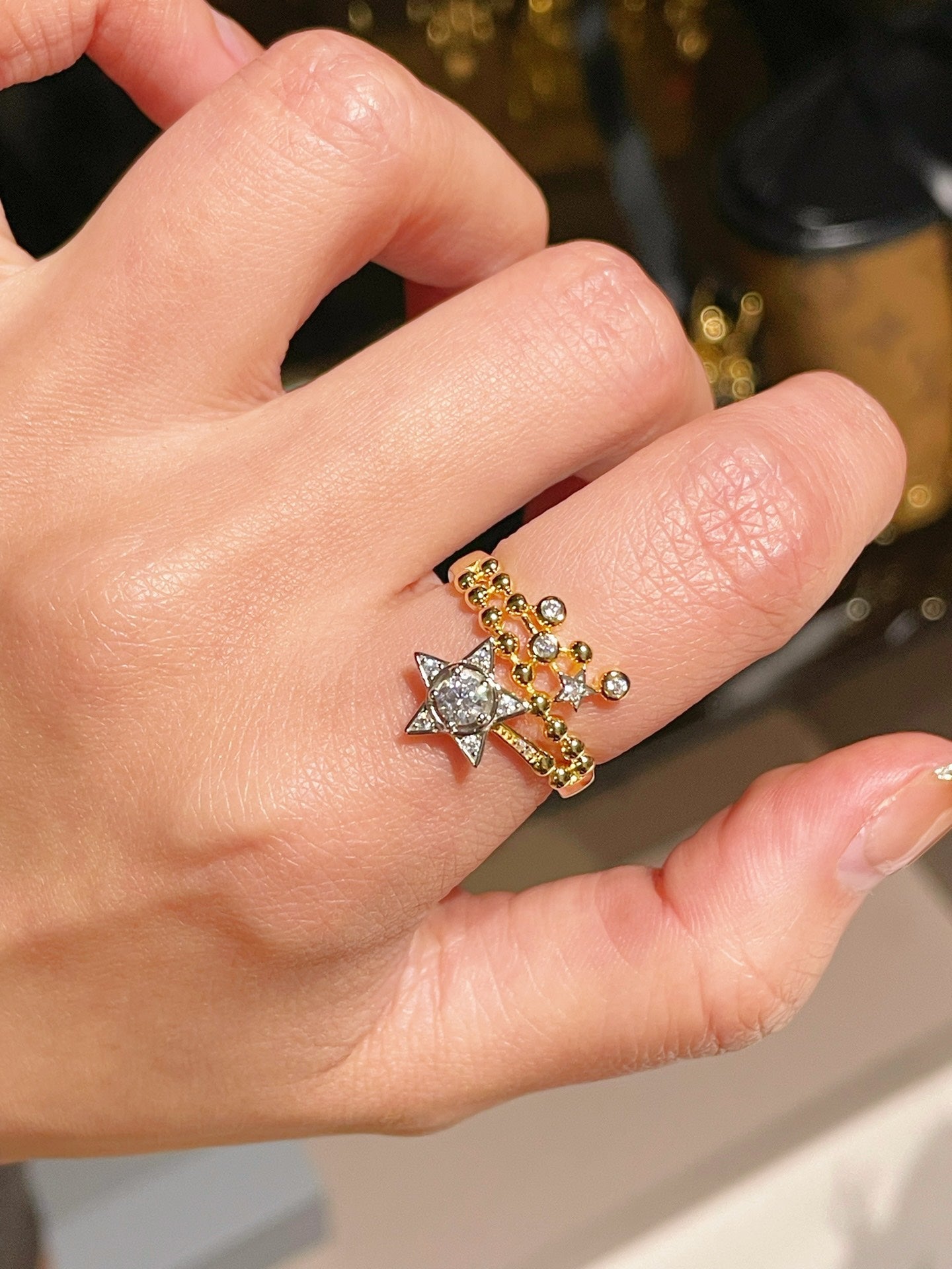 Wishing Star Trail Ring - floysun