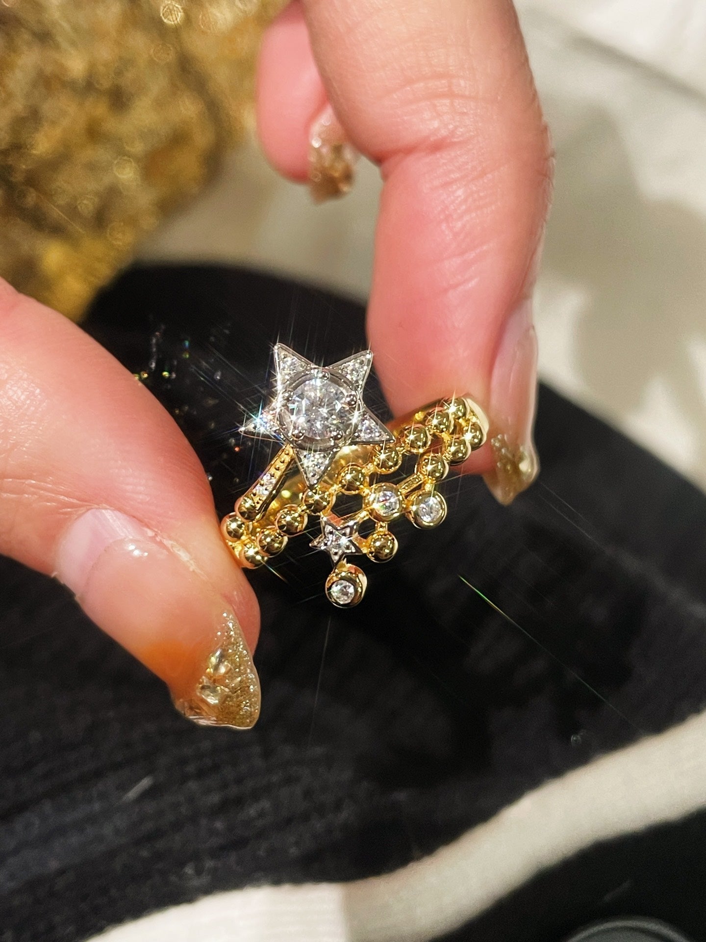 Wishing Star Trail Ring - floysun