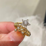 Wishing Star Trail Ring - floysun