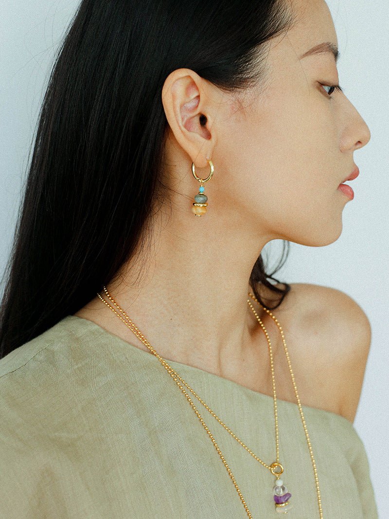 Wishing Tower Earrings – Symbolic Jewelry of Dreams & Hope - floysun