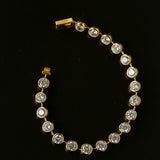 Bubble Pavé Zircon Bracelet