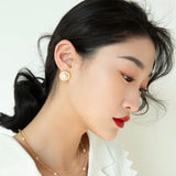 Oceanic Glow Mother of Pearl Earrings