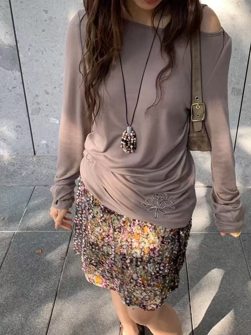 Zebra Stone Tassel Necklace - floysun