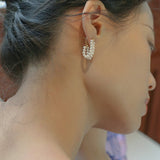 14K Gold Filled Handcrafted Freshwater Pearl Earrings - floysun