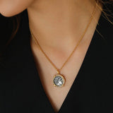 Apollo Silver Coin Necklace - floysun