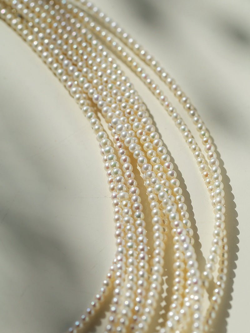 Aurora AK 2.5-3mm Freshwater Pearl Necklace - floysun