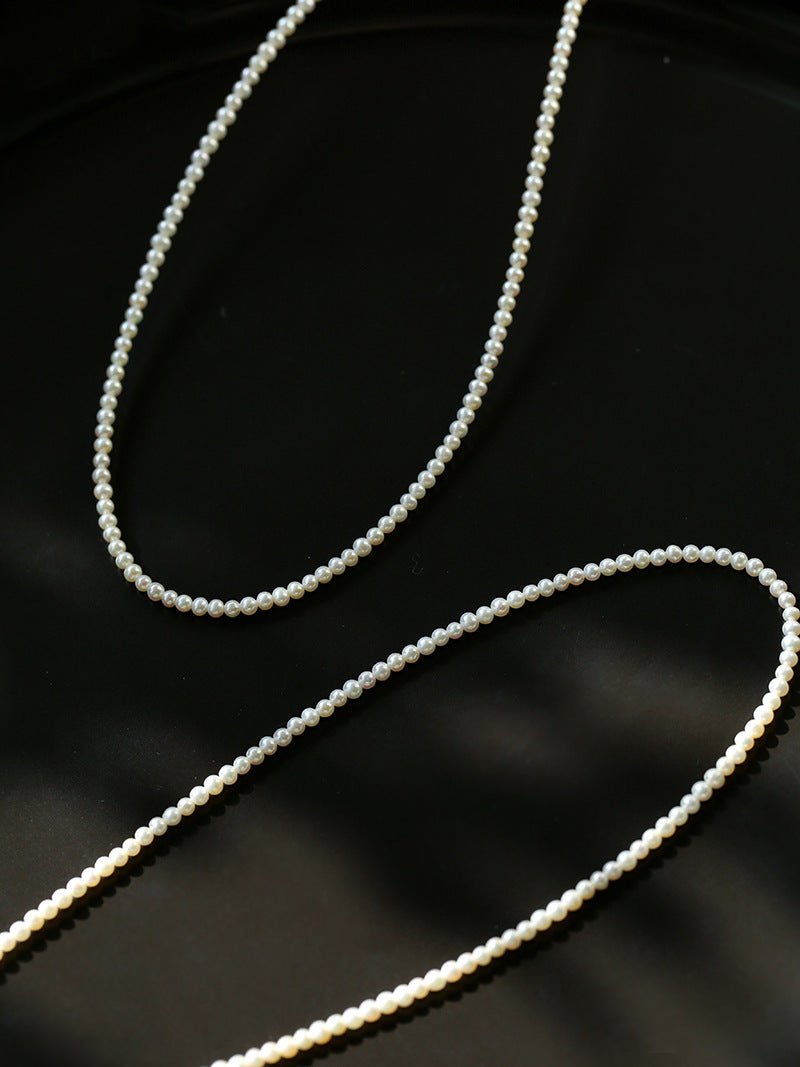 Aurora AK 2.5-3mm Freshwater Pearl Necklace - floysun