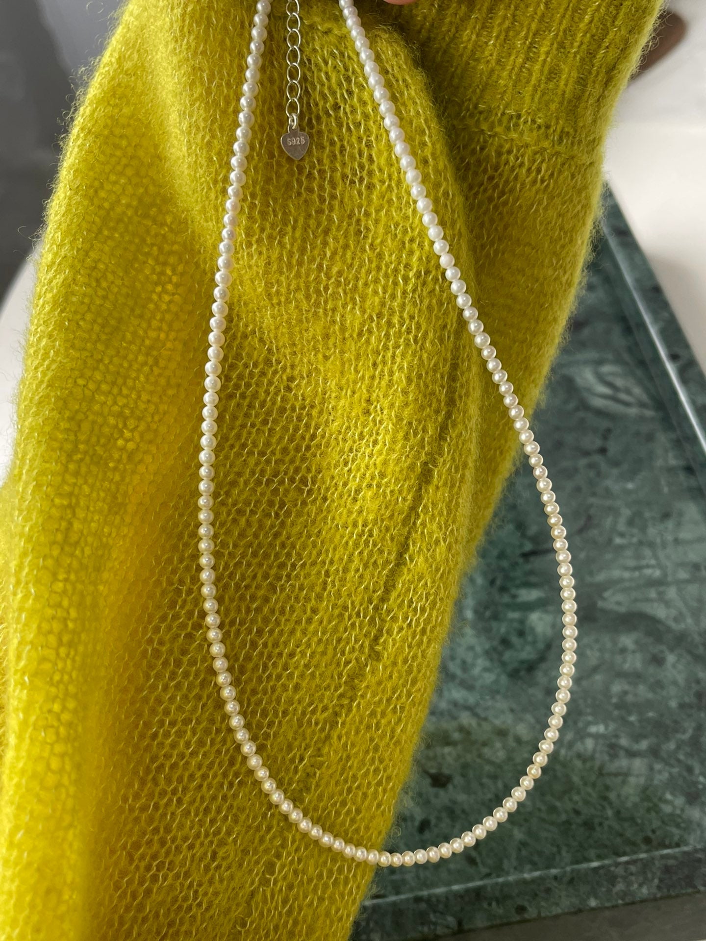 Aurora AK 2.5-3mm Freshwater Pearl Necklace - floysun