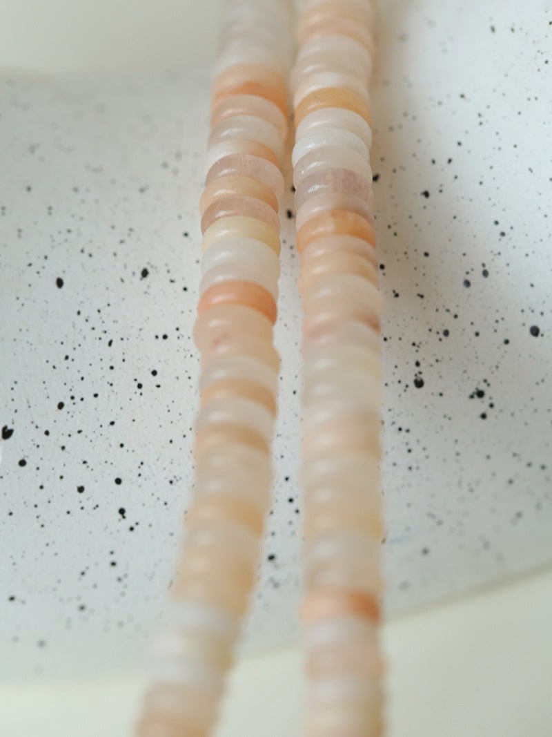 Baroque Pearl Blush Beaded Collar Necklace - floysun