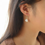 Baroque Pearl Drop Earrings - floysun
