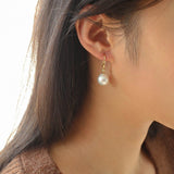 Baroque Pearl Drop Earrings - floysun