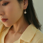 Baroque Pearl Drop Earrings - floysun