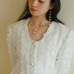 Celestial Dreams Multi-layer Freshwater Pearl Necklace - floysun