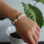 Colorful Stone Beaded Bracelet - floysun