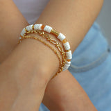 Colorful Stone Beaded Bracelet - floysun