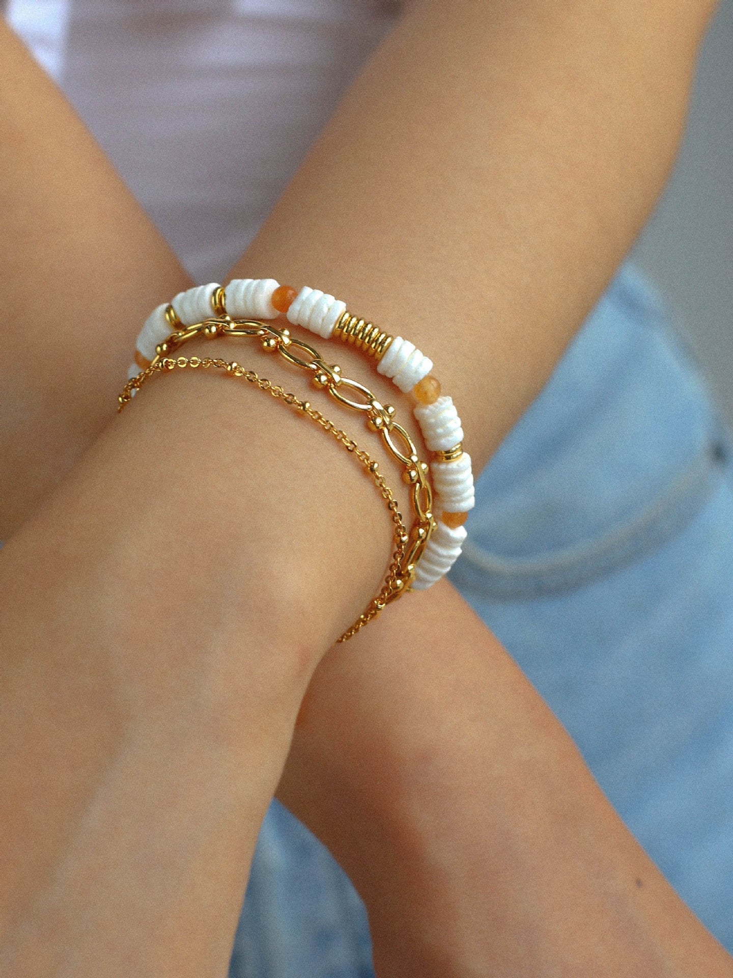 Colorful Stone Beaded Bracelet - floysun