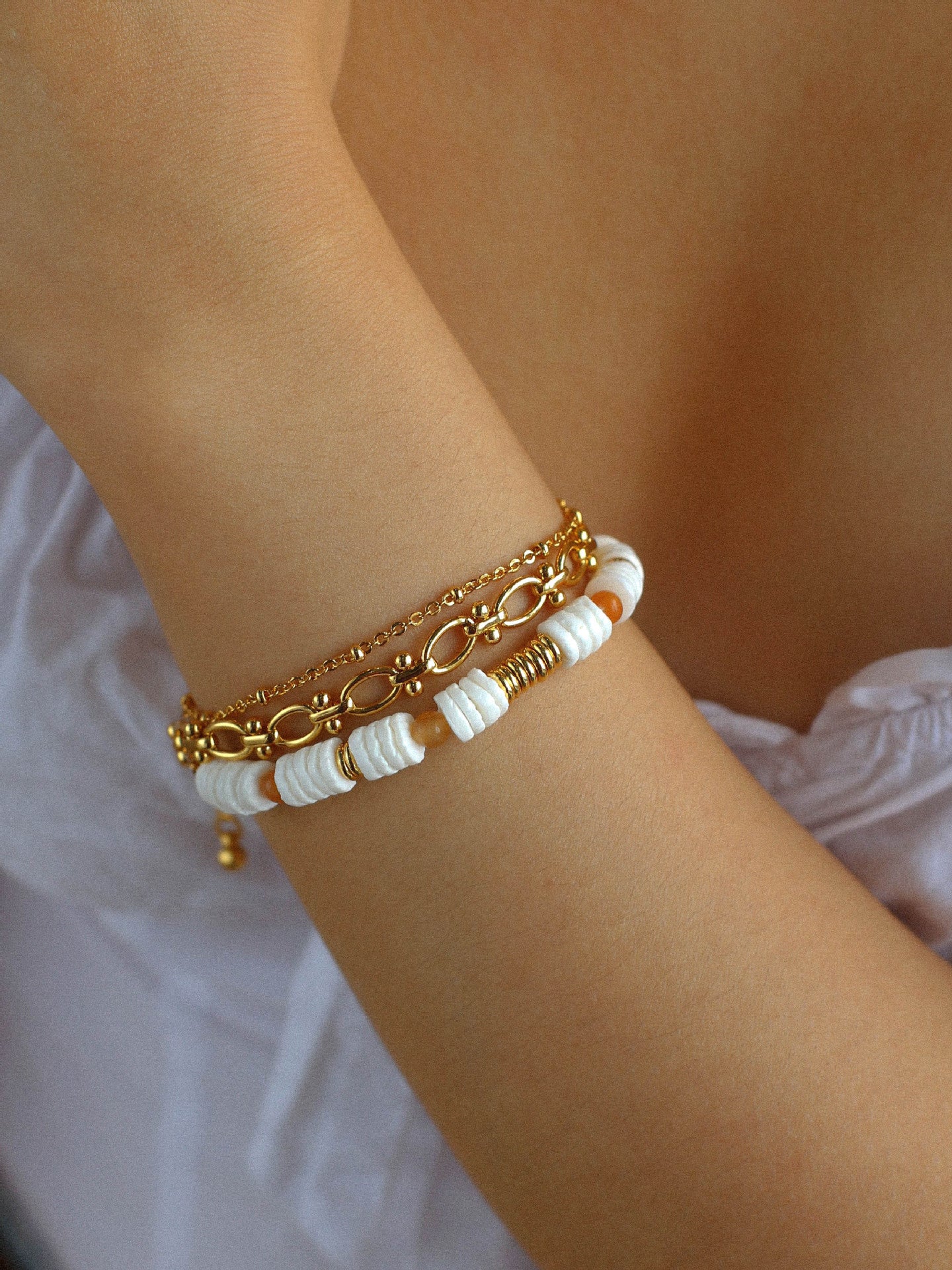 Colorful Stone Beaded Bracelet - floysun