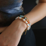 Colorful Stone Beaded Bracelet - floysun