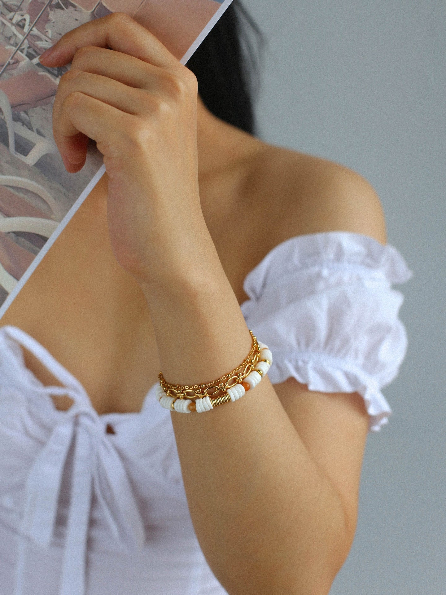 Colorful Stone Beaded Bracelet - floysun