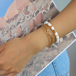 Colorful Stone Beaded Bracelet - floysun