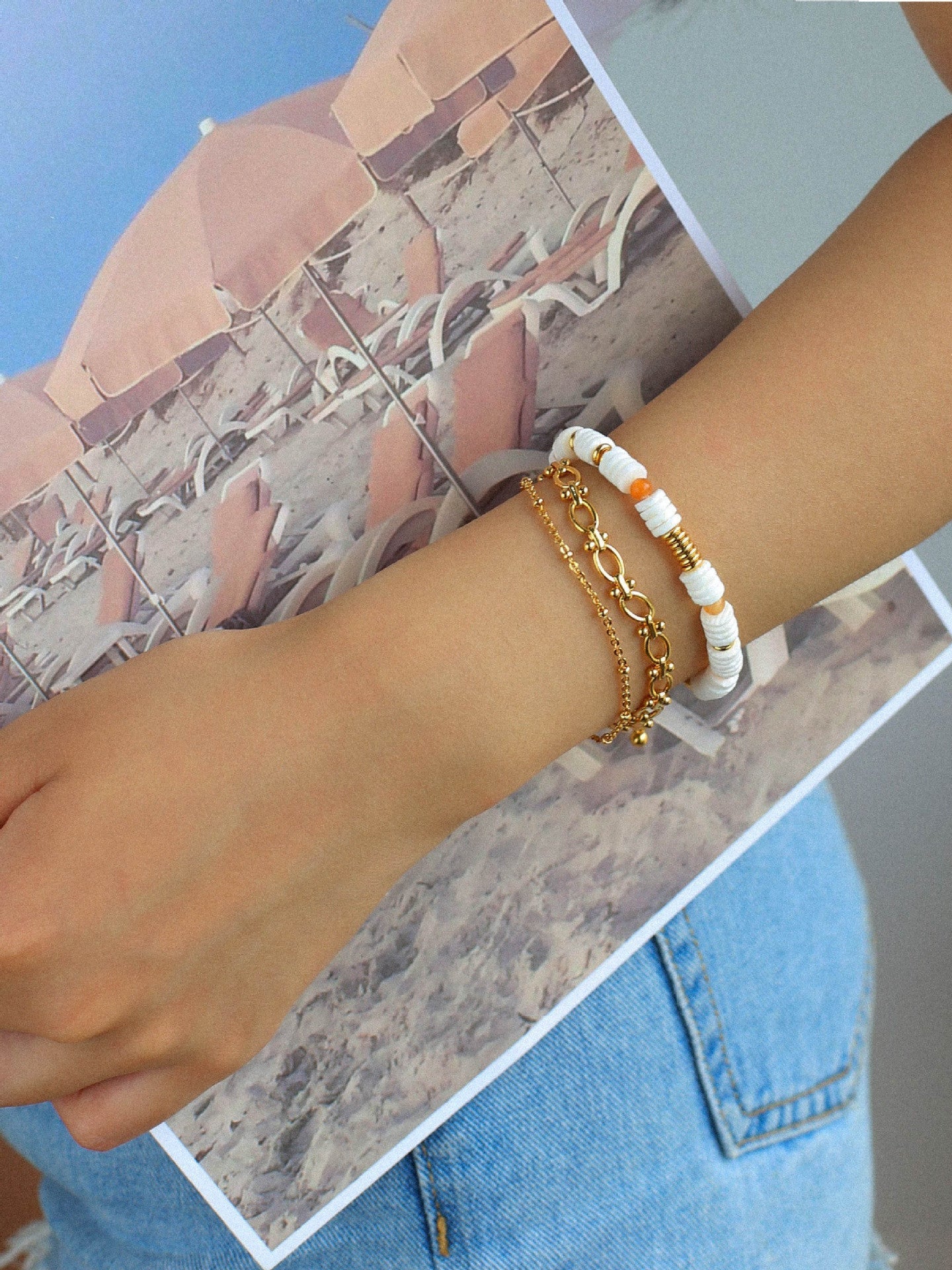 Colorful Stone Beaded Bracelet - floysun