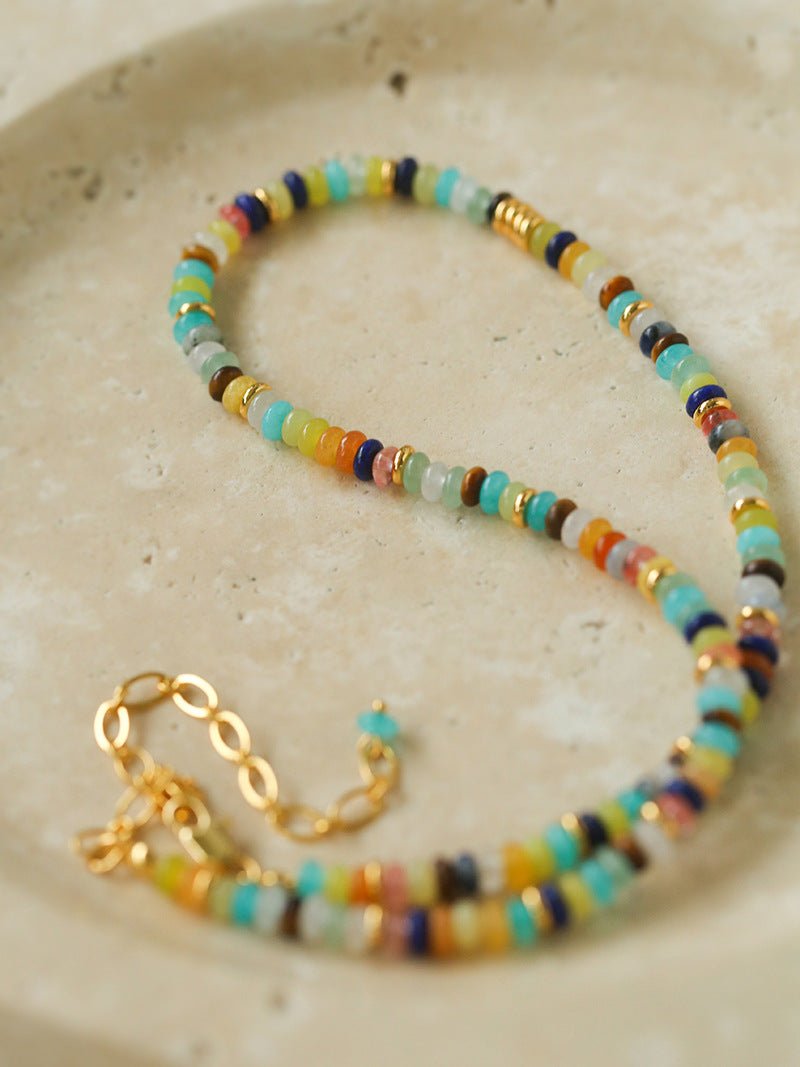 Colorful Stone Beaded Necklaces - floysun