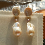 Freshwater Baroque Pearl Earrings - floysun