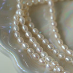 Freshwater Grey Pearl Multilayer Long Necklace 120cm - floysun