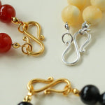 Harmonious Gemstone Necklace Black Onyx 10mm - floysun