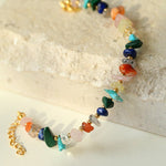 Irregular Colored Broken Stone Bracelets - floysun