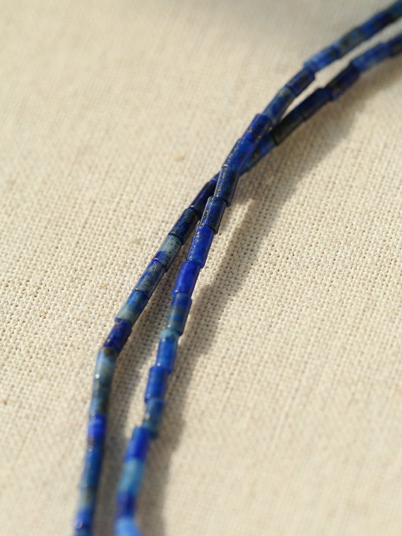Lapis Lazuli Baroque Pearl Necklace - floysun