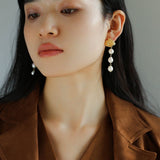 Lava Artisan Series-Pearl Earrings - floysun