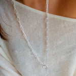 Metal Y-Shape Chain Sweater Chain Necklace - floysun