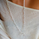 Metal Y-Shape Chain Sweater Chain Necklace - floysun