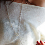 Metal Y-Shape Chain Sweater Chain Necklace - floysun