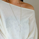 Metal Y-Shape Chain Sweater Chain Necklace - floysun