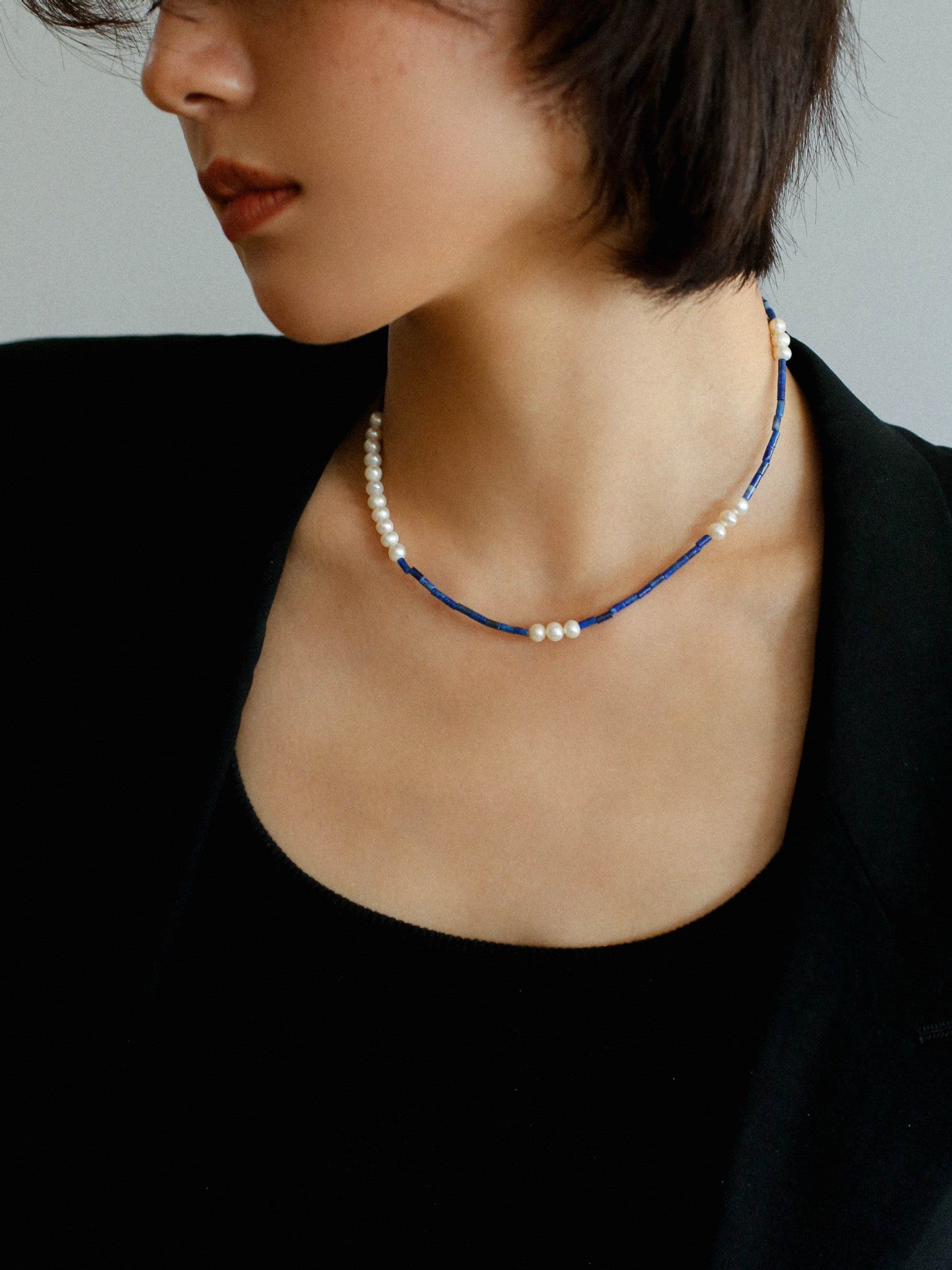 Mosaic Freshwater Pearl Necklace - floysun