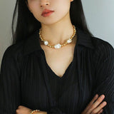 Niche Metal Style Baroque Pearl Bracelets - floysun