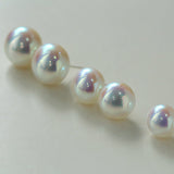 Pink Flat Round Steamed Bun Pearl Earrings (Buy one get one) - floysun